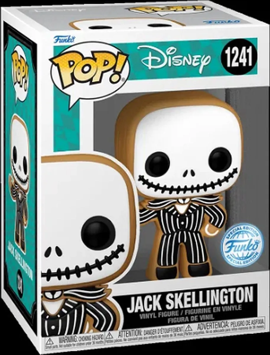 Funko Pop! Disney The Nightmare Before Christmas Gingerbread Jack Skellington 12