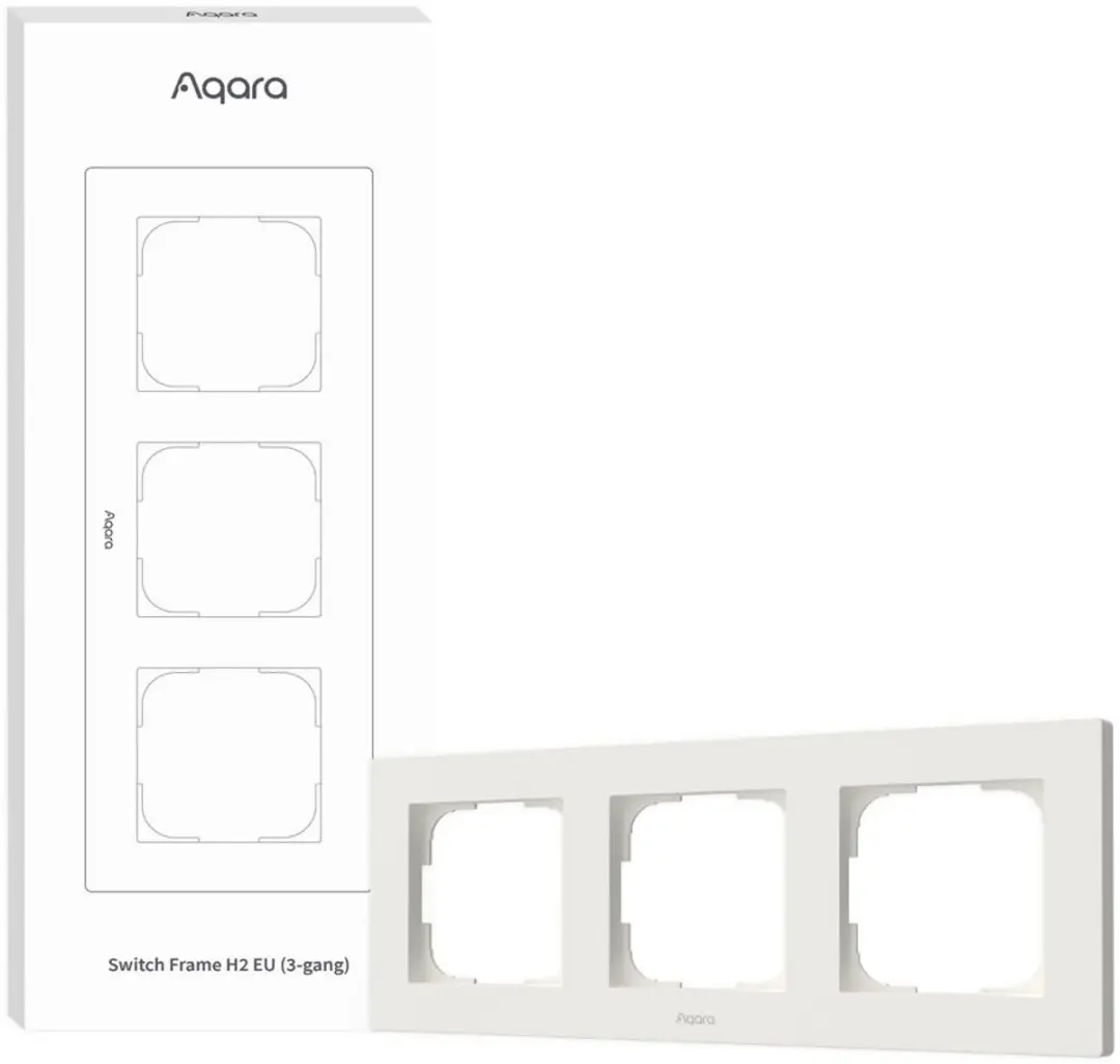 Aqara Switch Frame H2 EU 3-gang (White)