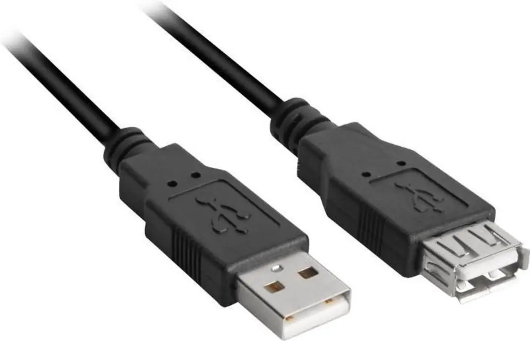 Sharkoon USB A 2.0 Verlengkabel 2m