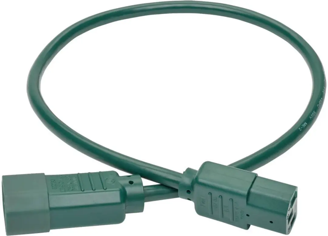 Tripp Lite P004-002-AGN Snoer Groen 0,6m C13-C14