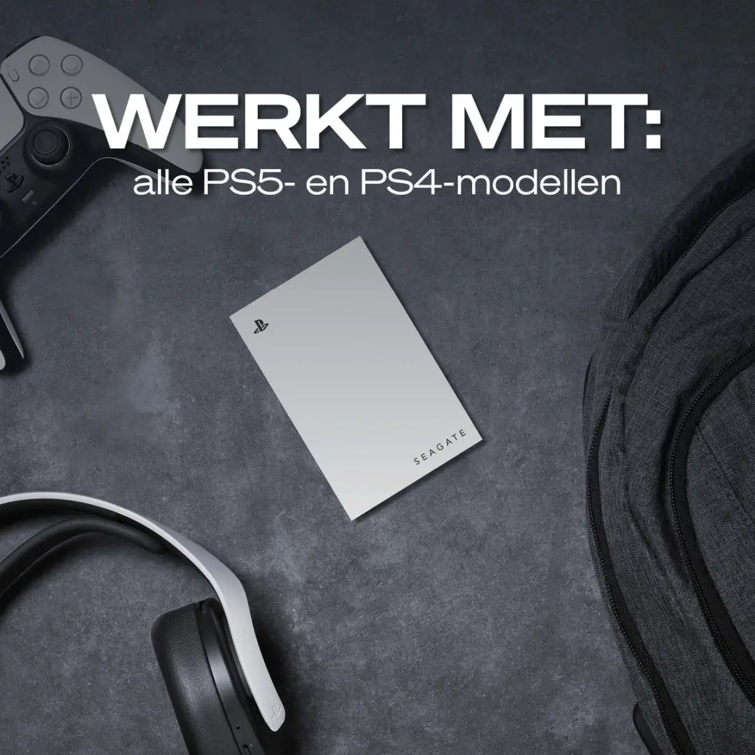 Seagate Game Drive Externe Harde Schijf 2TB - Wit