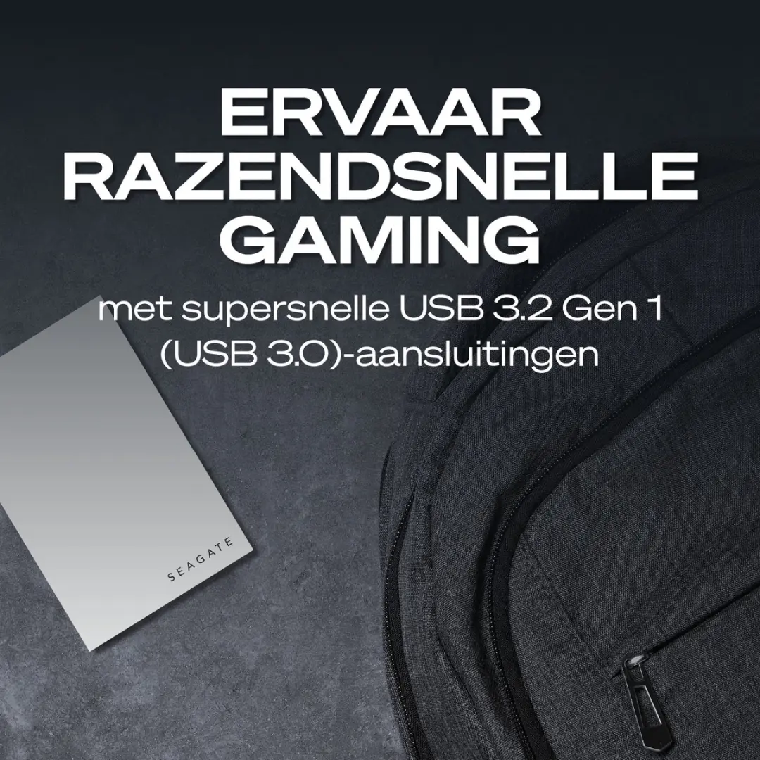 Seagate Game Drive Externe Harde Schijf 2TB - Wit