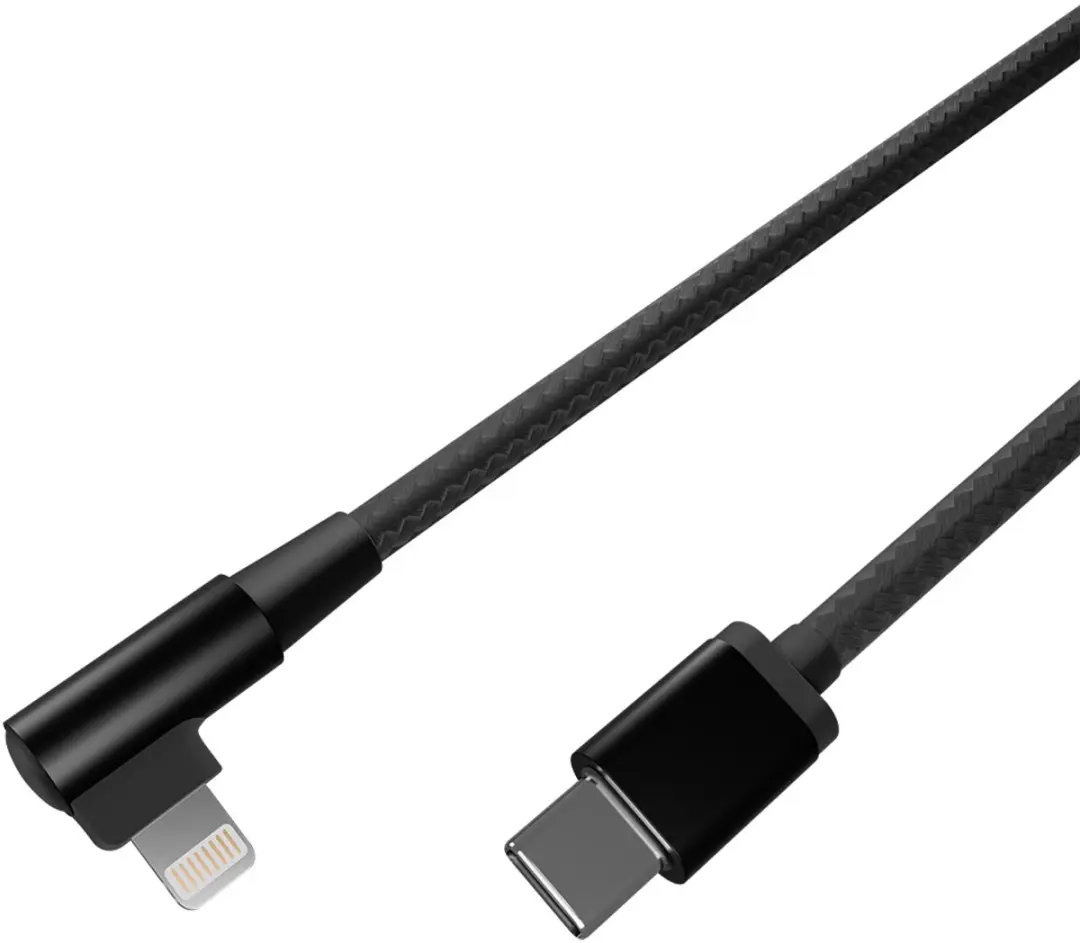 Cablexpert USB 2.0 Haakse Kabel 0.2m - 8-pins - Zwart