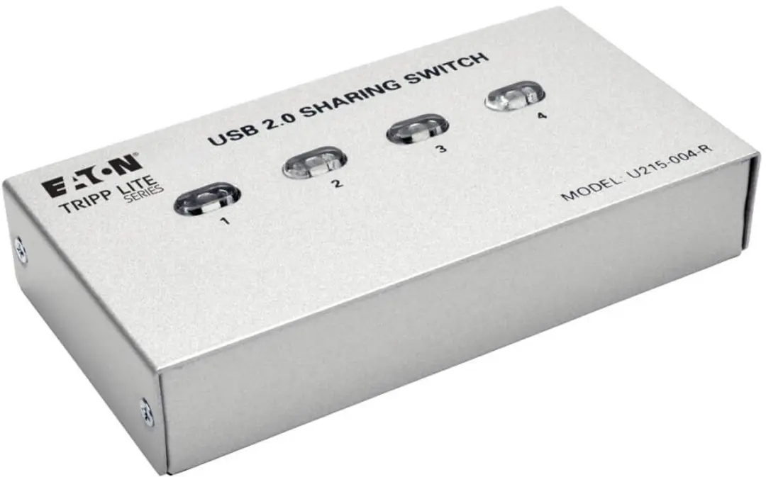 Tripp Lite U215-004-R USB 2.0 Printershare Switch
