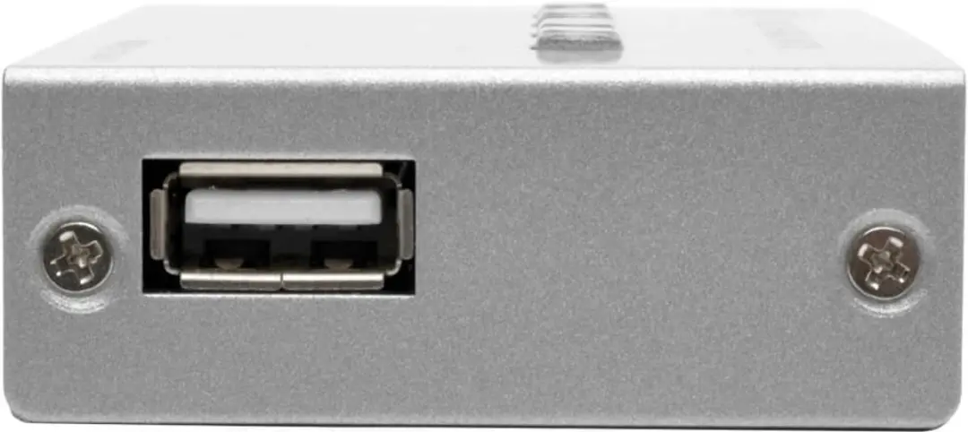 Tripp Lite U215-004-R USB 2.0 Printershare Switch - 4 Poorten - Zilver