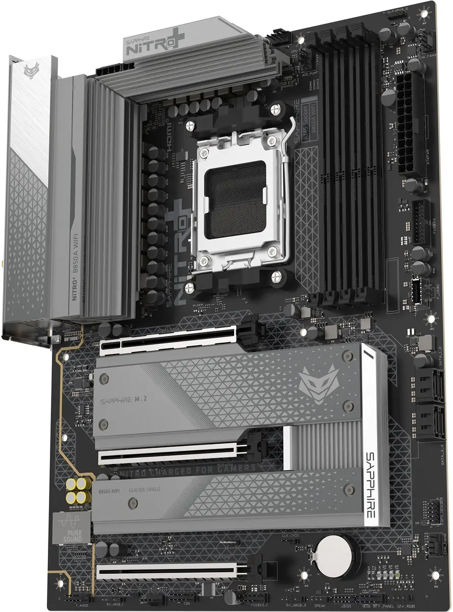 Sapphire NITRO+ B850A WIFI 7 AMD B850 microATX