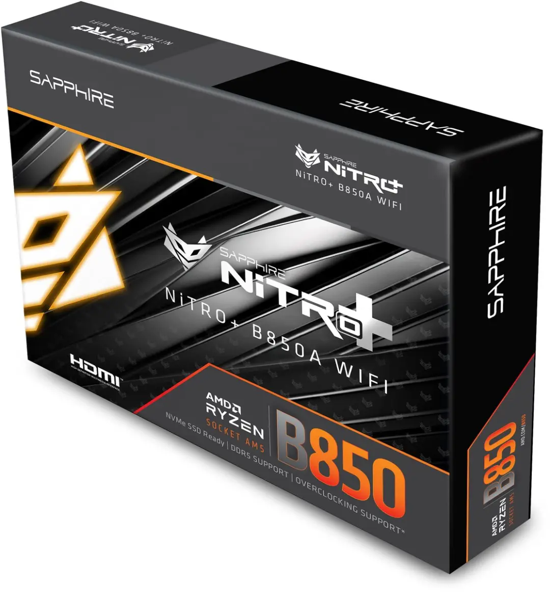 Sapphire NITRO+ B850A WIFI 7 AMD B850 microATX