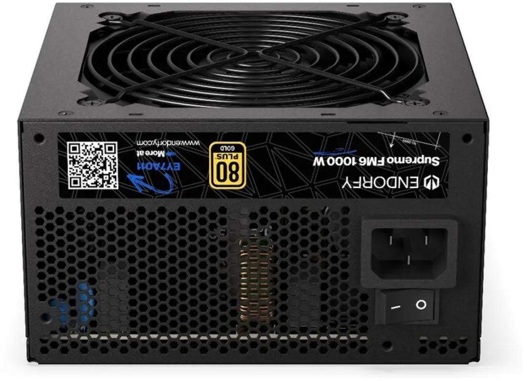 Cooling.pl Endofry Supremo FM6 1000W Voedingsadapter - Zwart