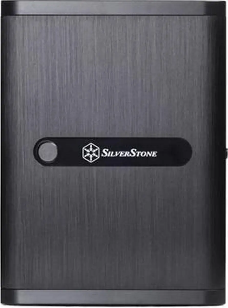 SilverStone SST-DS380B Computerbehuizing - Zwart