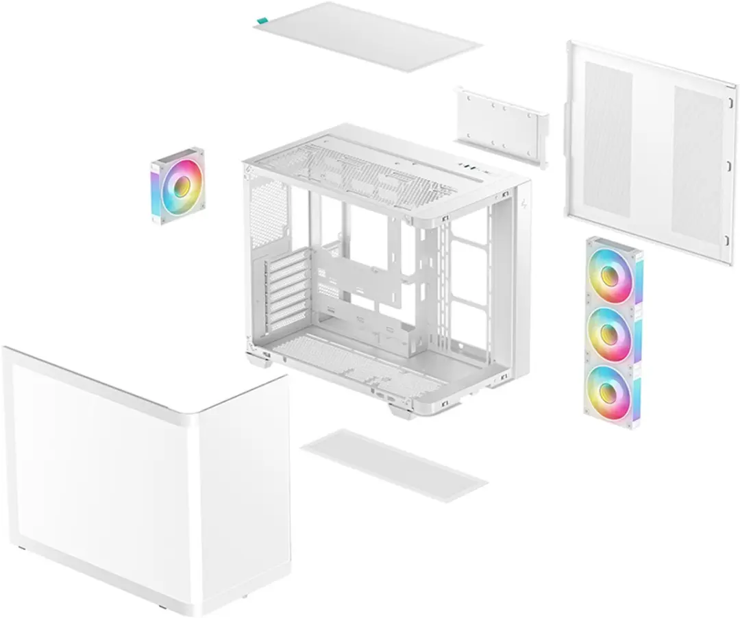 DeepCool CG530U 4F Tower PC Koeler - Wit