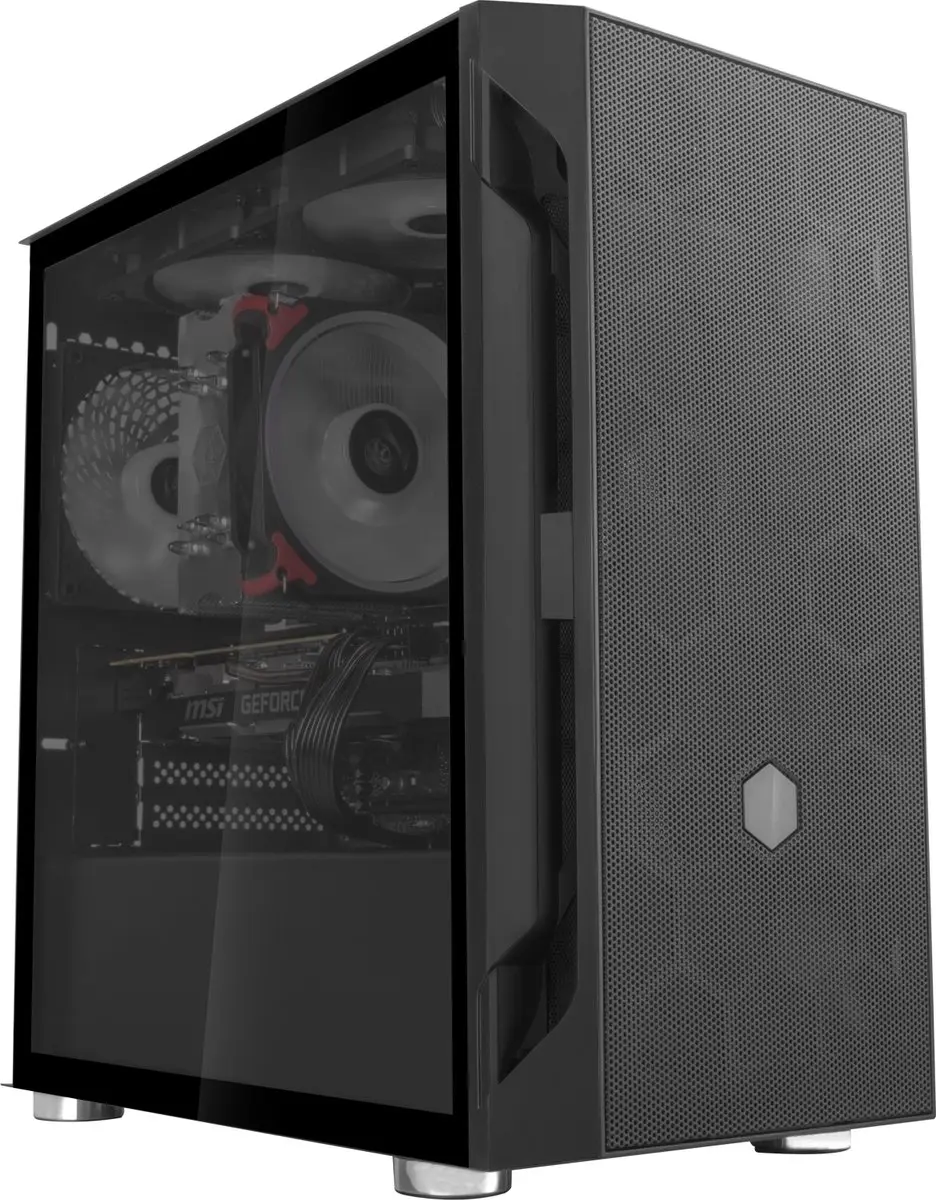 SilverStone FARA H1M Micro Tower - Zwart
