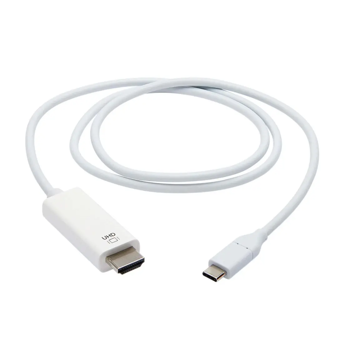 Tripp Lite U444-003-H4K6WE USB-C naar HDMI Adapter - 4K60Hz Wit