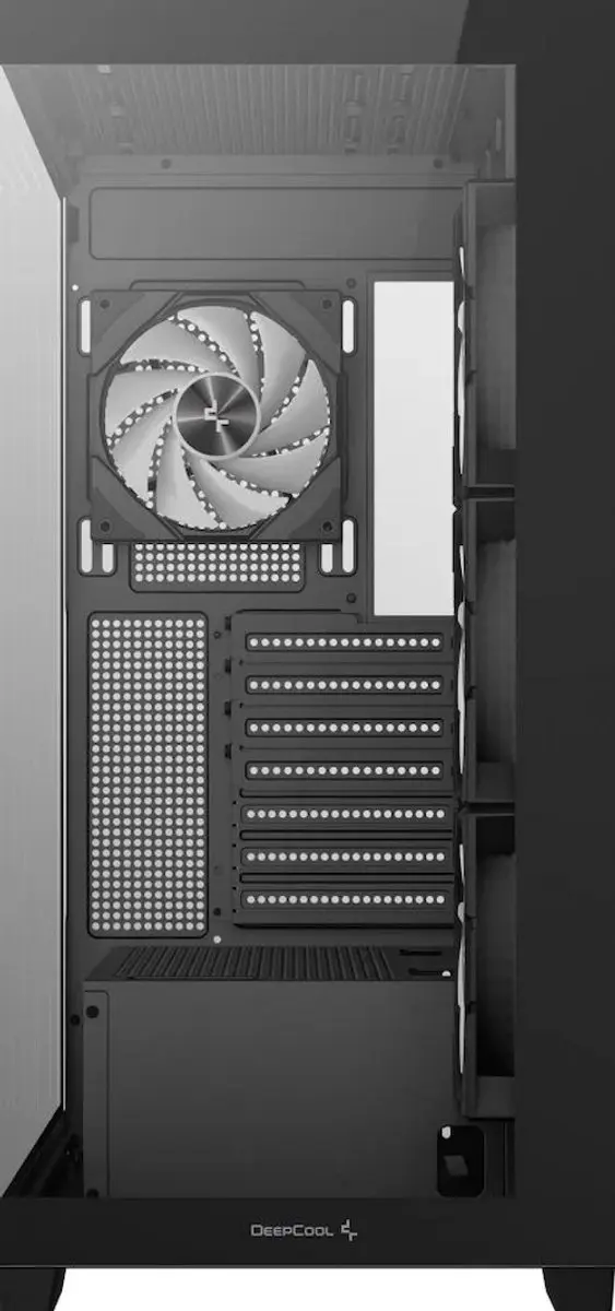 DeepCool CG580 4F Midtowermodel - 4 Ventilatoren - Zwart