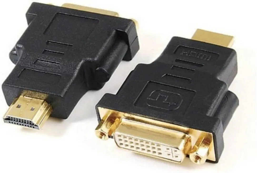 Cablexpert A-HDMI-DVI-3 HDMI naar DVI Adapter - Zwart