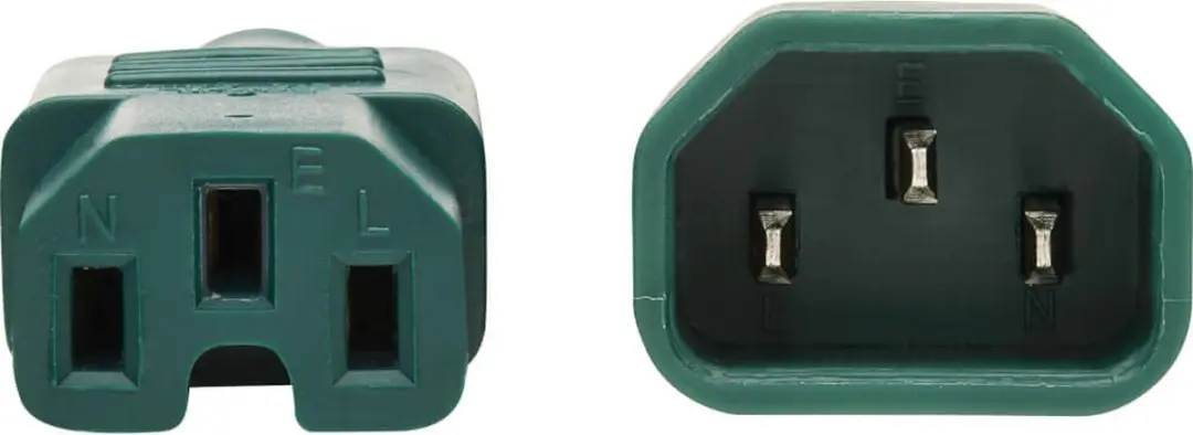 Tripp Lite P018-002-AGN IEC C14-C15 Kabel - 15A Groen