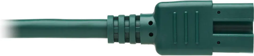Tripp Lite P018-002-AGN IEC C14-C15 Kabel - 15A Groen