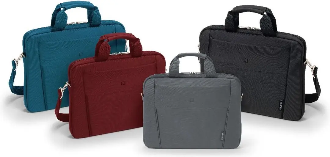 Dicota Slim Case BASE D31302 Laptophoes 12" - Rood - 2 vakken