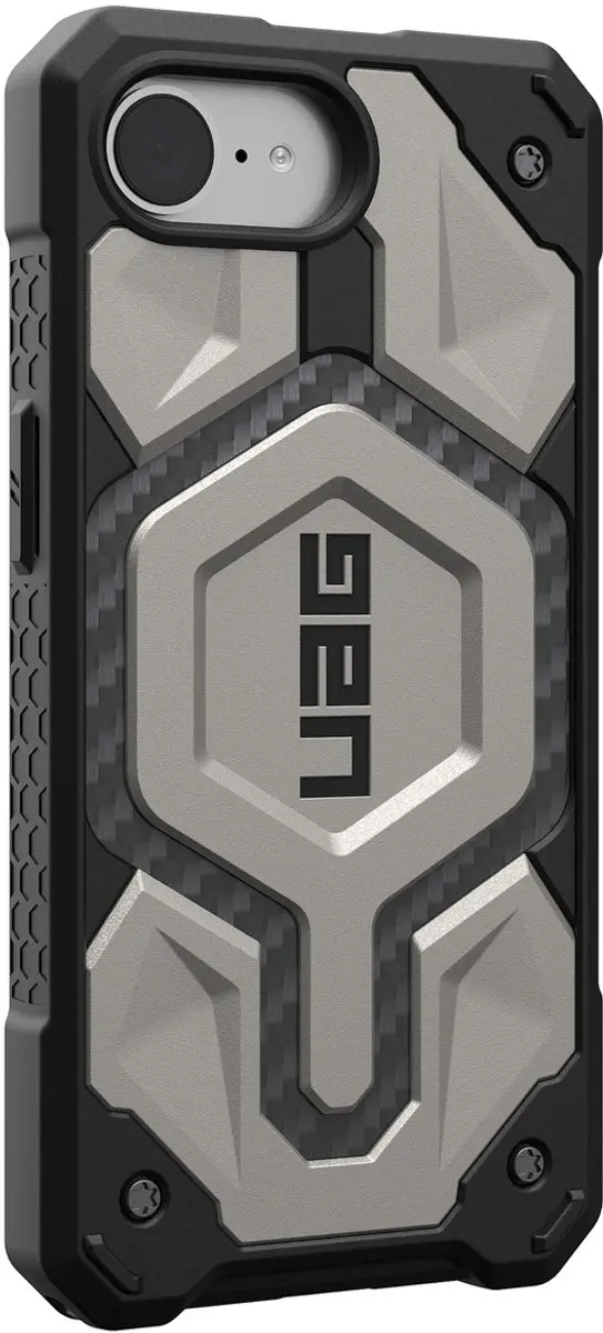 UAG Monarch Pro Mag Hoesje iPhone 16e - Titanium