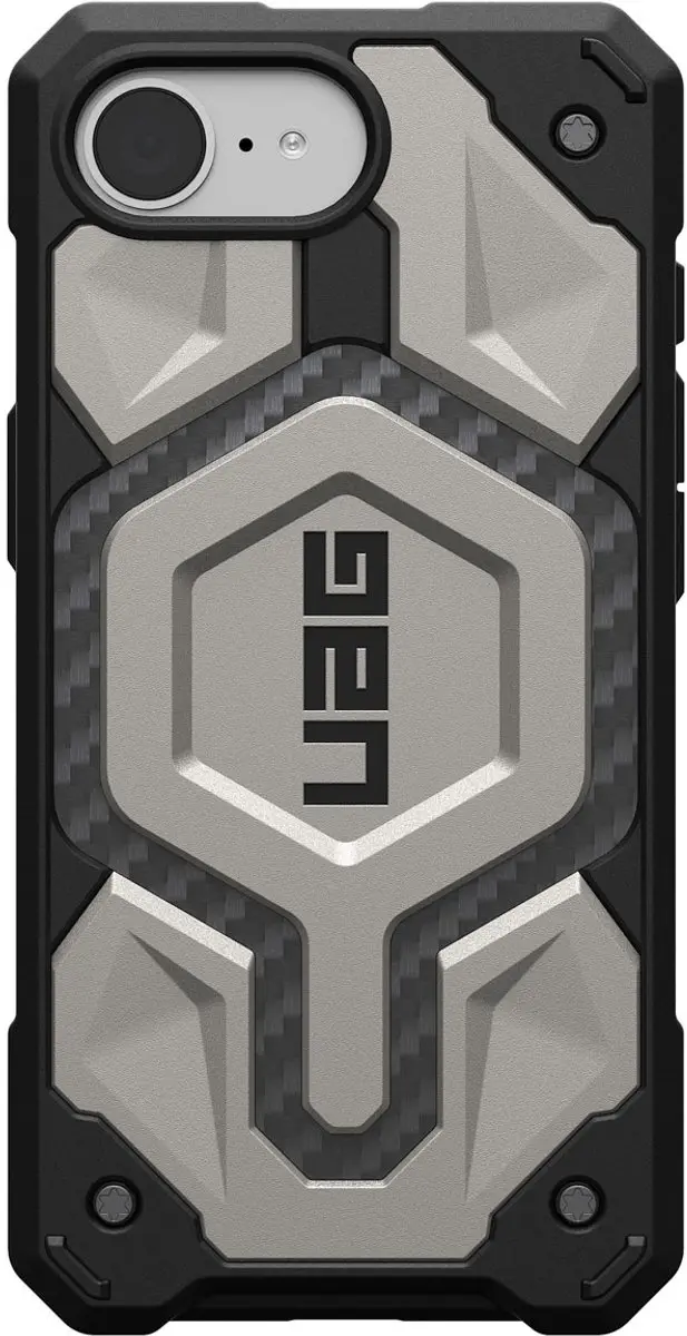 UAG Monarch Pro Mag Hoesje iPhone 16e - Titanium