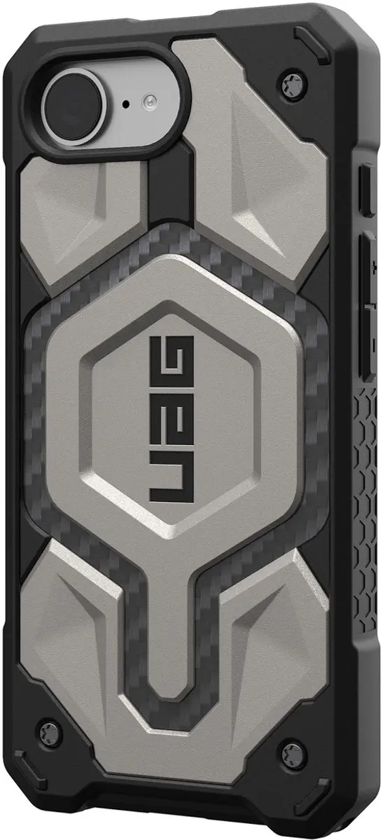 UAG Monarch Pro Mag Hoesje iPhone 16e - Titanium