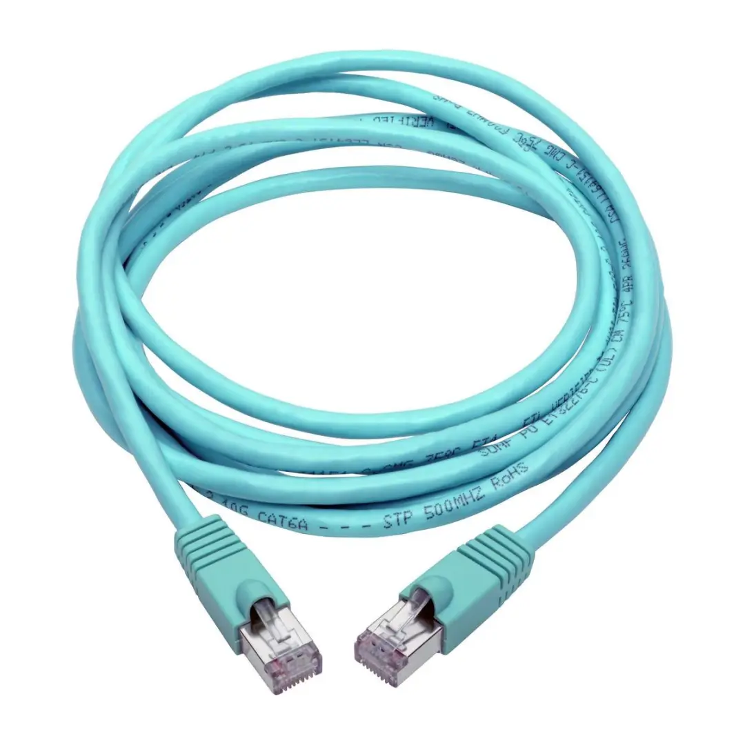 Tripp Lite N262-010-AQ Netwerkkabel Cat6a 10G - Aqua 3m