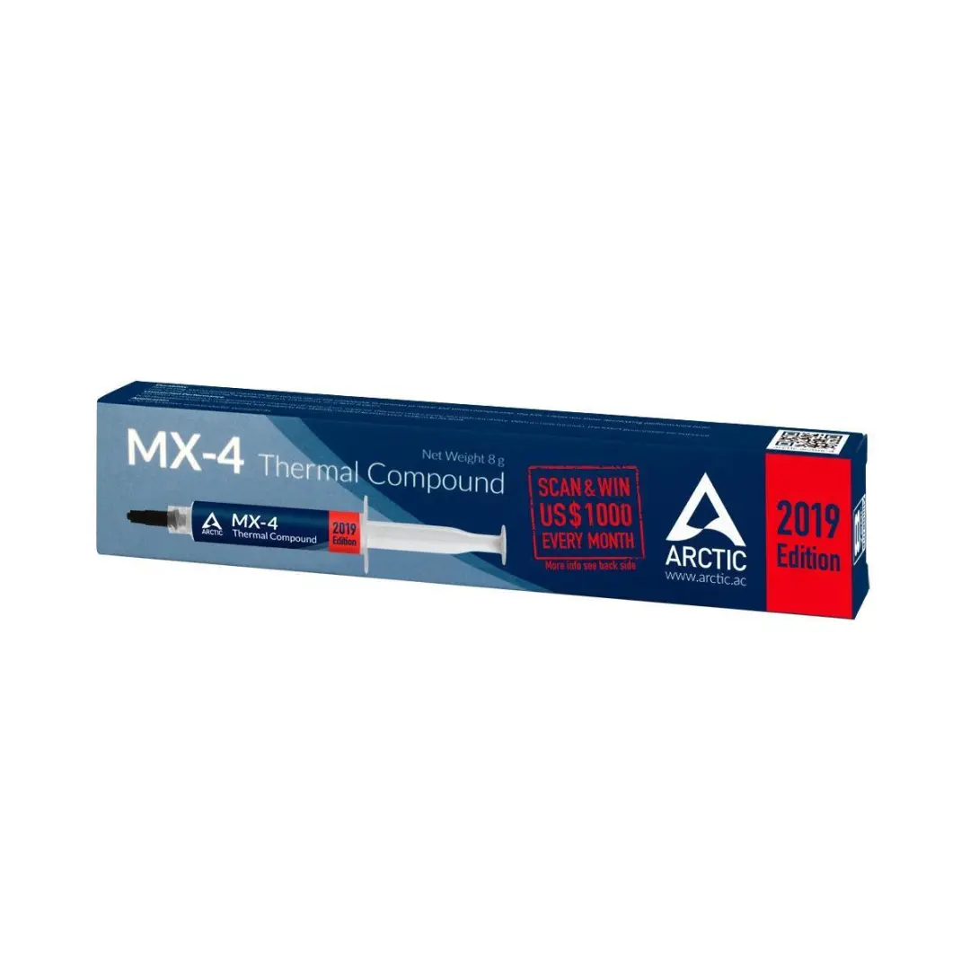 Arctic MX-4 ACTCP00008B Koelpasta 8.5 W/mK - Blauw/Wit
