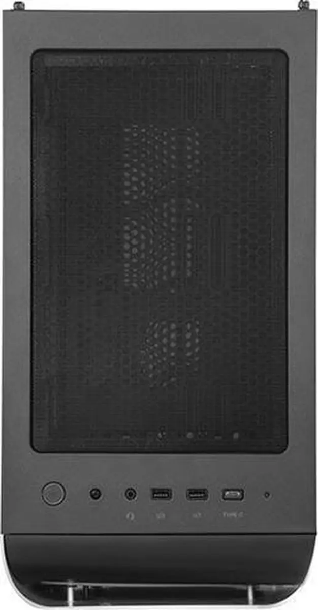 SilverStone SETA A1 Midi Tower - Zwart/Titanium