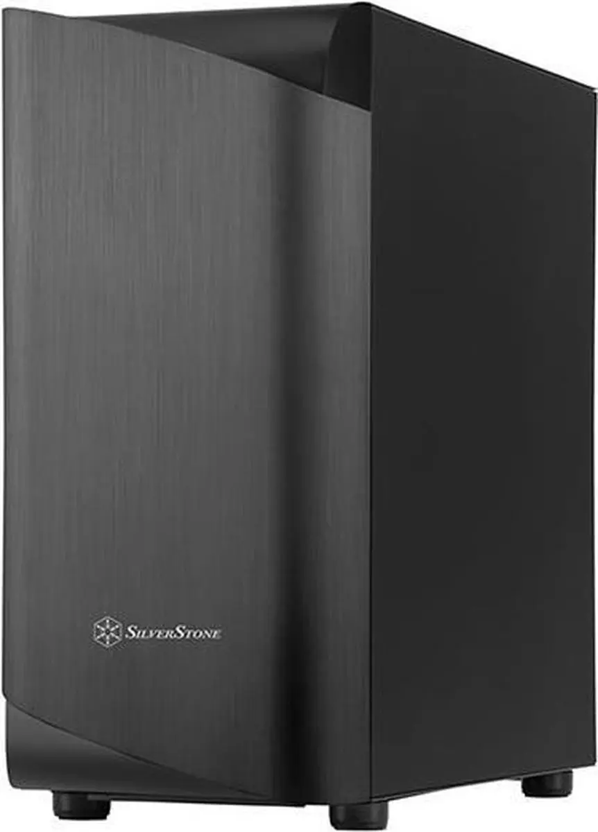 SilverStone SETA A1 Midi Tower - Zwart/Titanium