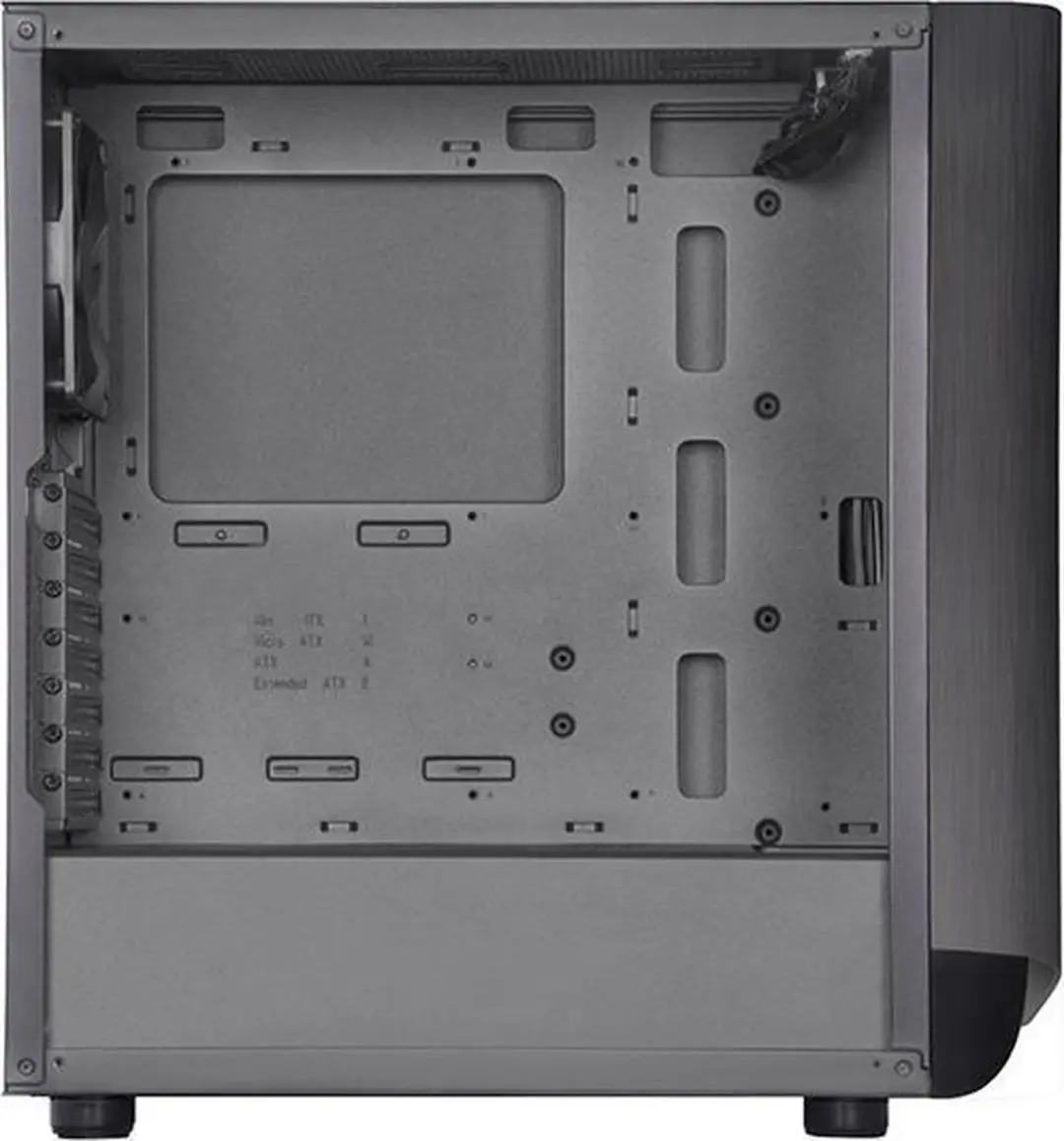 SilverStone SETA A1 Midi Tower - Zwart/Titanium