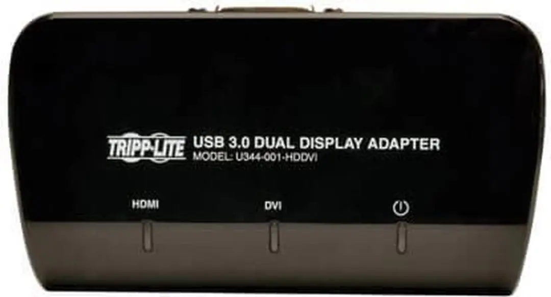 Tripp Lite U344-001-HDDVI Videosignaalomzetter - 2048x1152 - Zwart