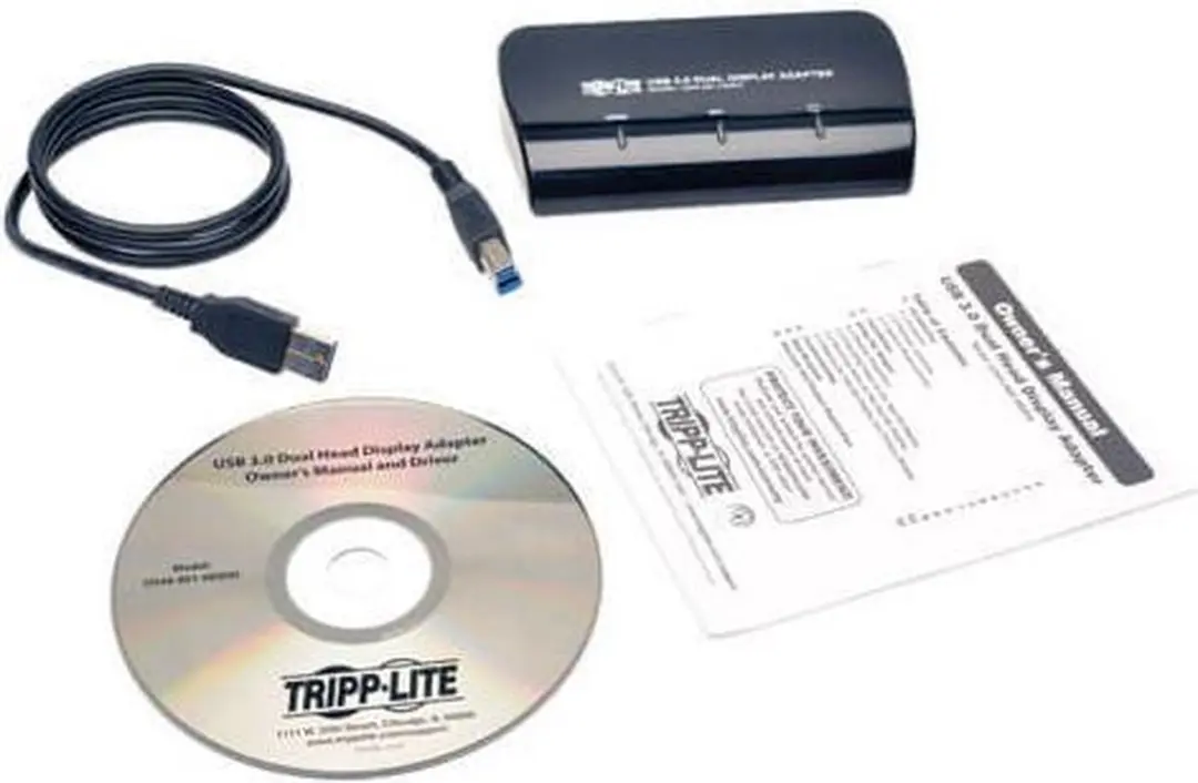 Tripp Lite U344-001-HDDVI Videosignaalomzetter - 2048x1152 - Zwart