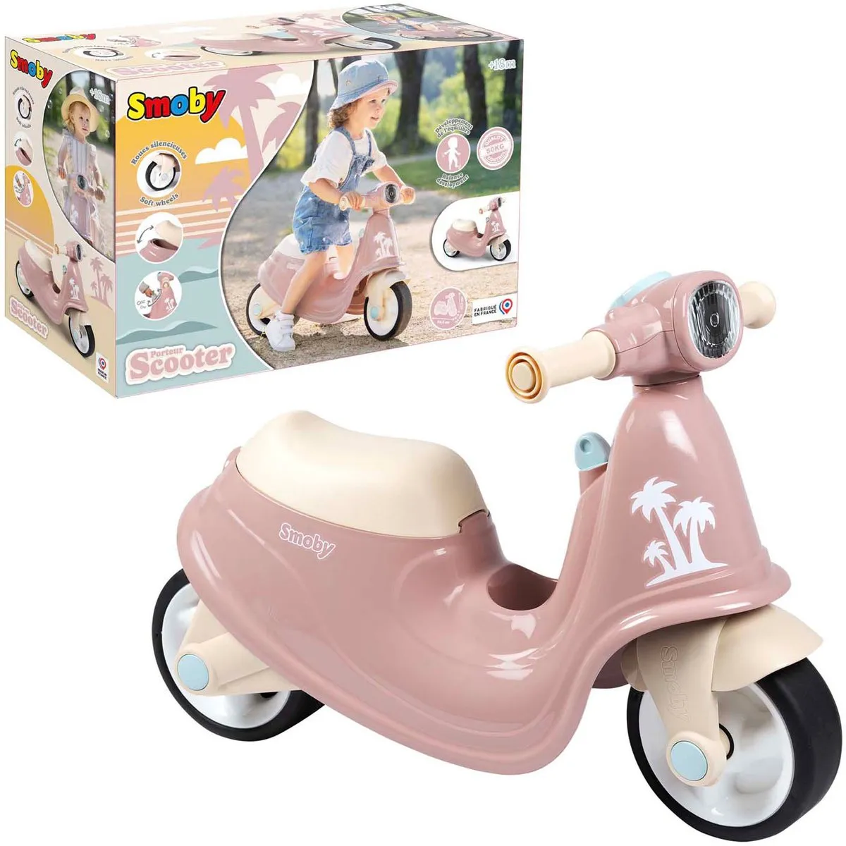 Smoby Skuter 721008 - Roze
