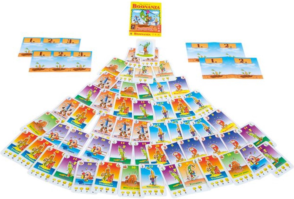 999 Games - Boonanza - Kaartspel - Bekend handelsspel - Zeer interactief - Gezelschapsspel - Educatief spel - Snel spel - Klein cadeautje