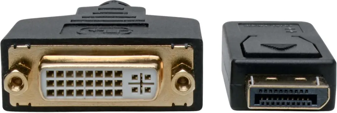 Tripp Lite P134-001-GC DisplayPort naar DVI-I Kabel - 0,31m - Zwart