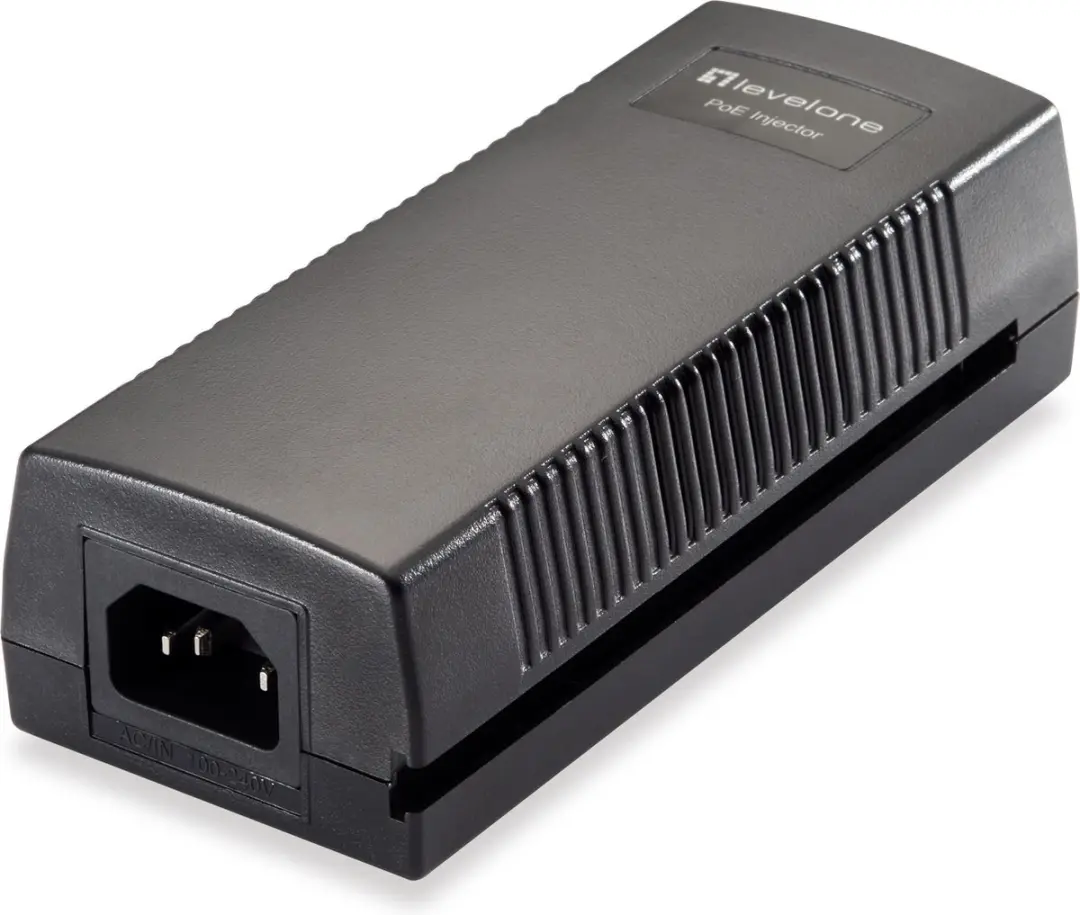 LevelOne POI-3010 PoE Adapter & Injector - 52V - Zwart