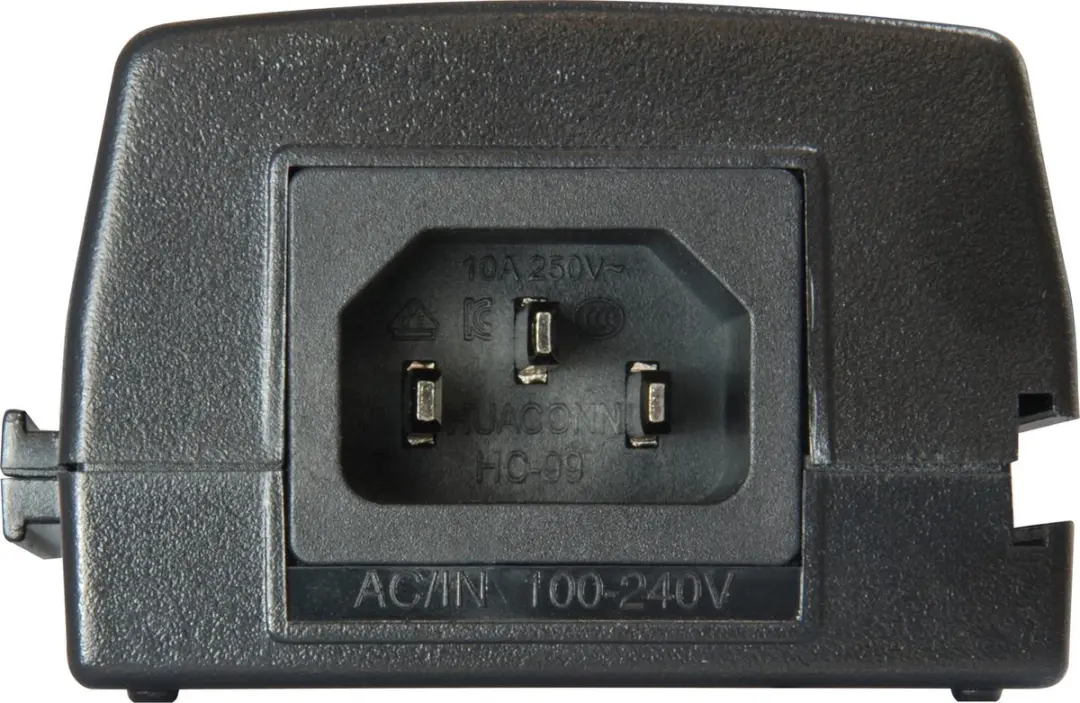 LevelOne POI-3010 PoE Adapter & Injector - 52V - Zwart