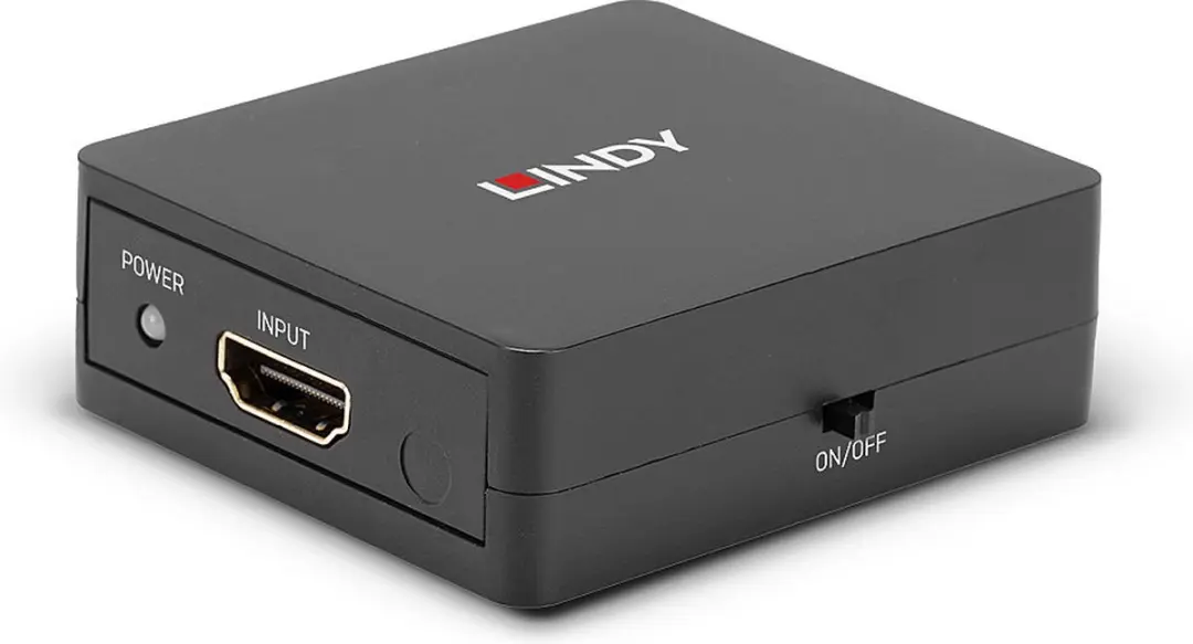 Lindy 38358 HDMI-splitter 2 poorten - 4K - Zwart