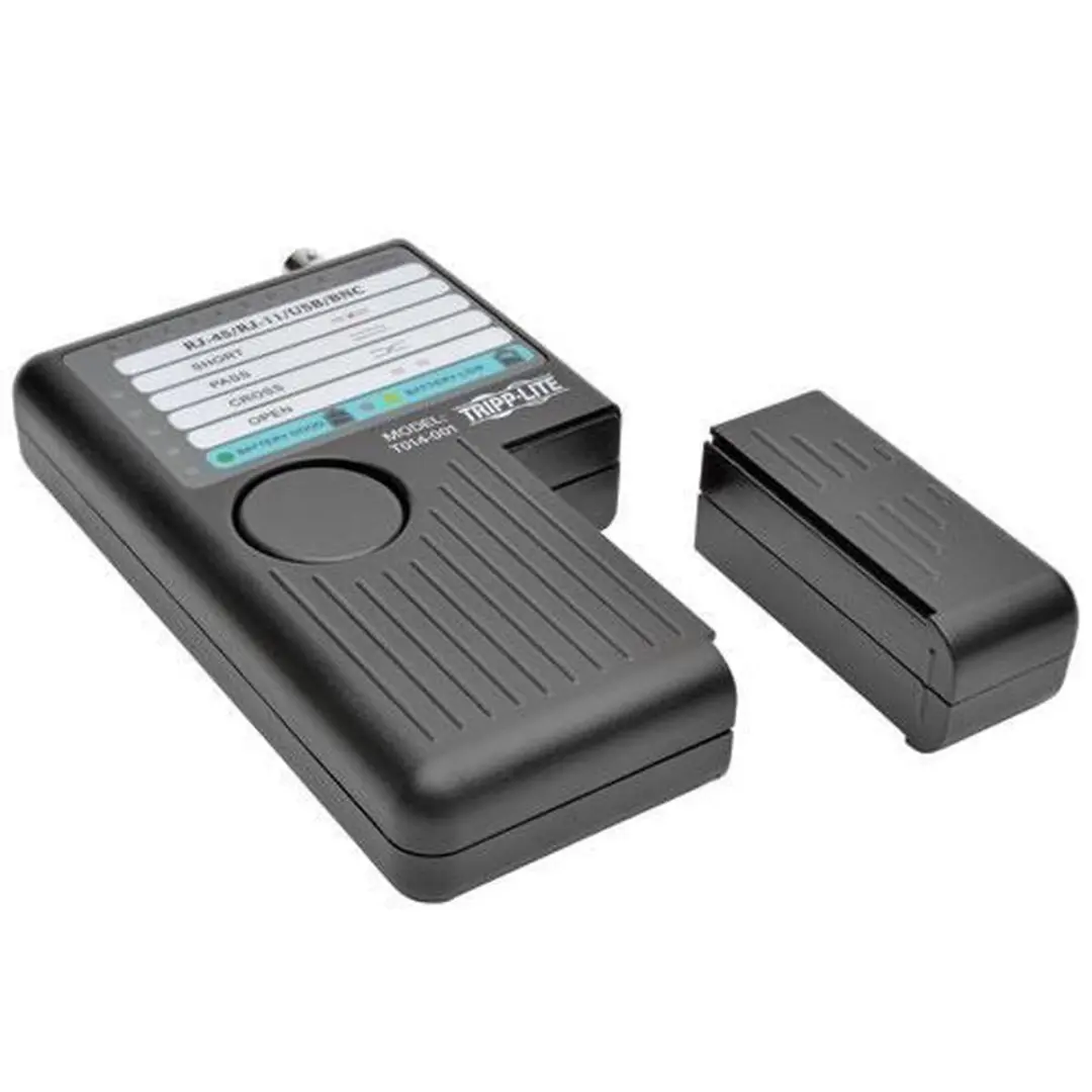 Tripp Lite T014-001 Netwerkkabel Continuïteitstester - Zwart