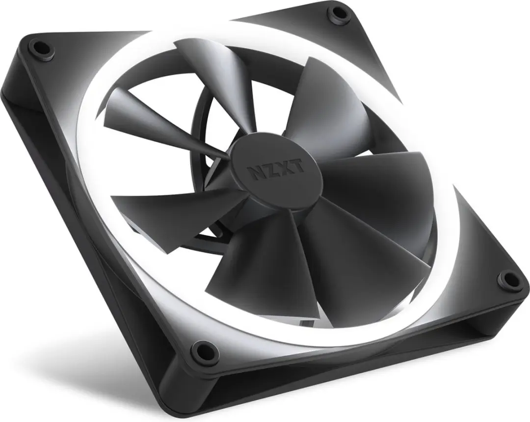 NZXT F140RGB Ventilator 140mm RGB - Zwart
