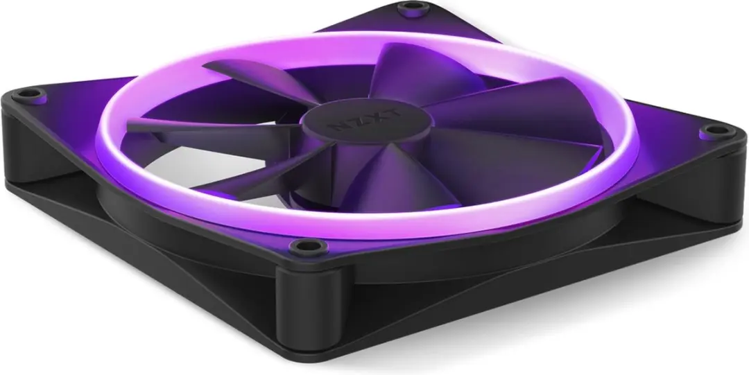 NZXT F140RGB Ventilator 140mm RGB - Zwart