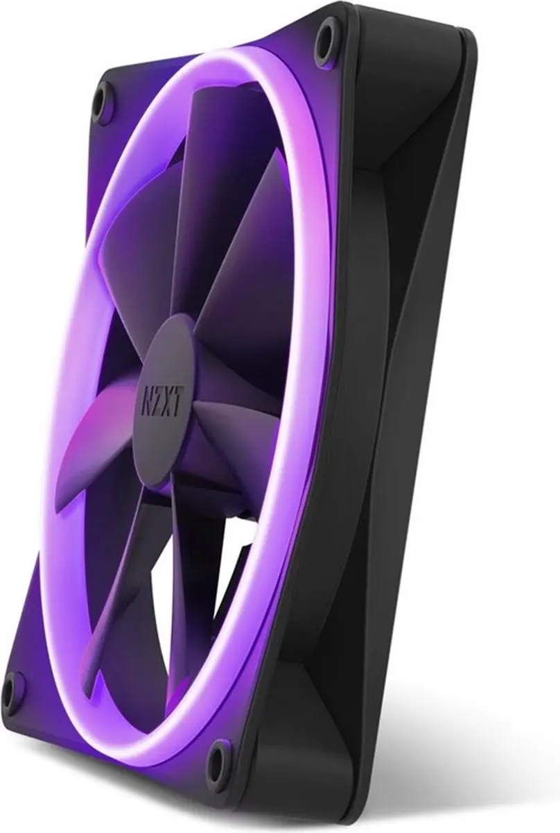 NZXT F140RGB Ventilator 140mm RGB - Zwart