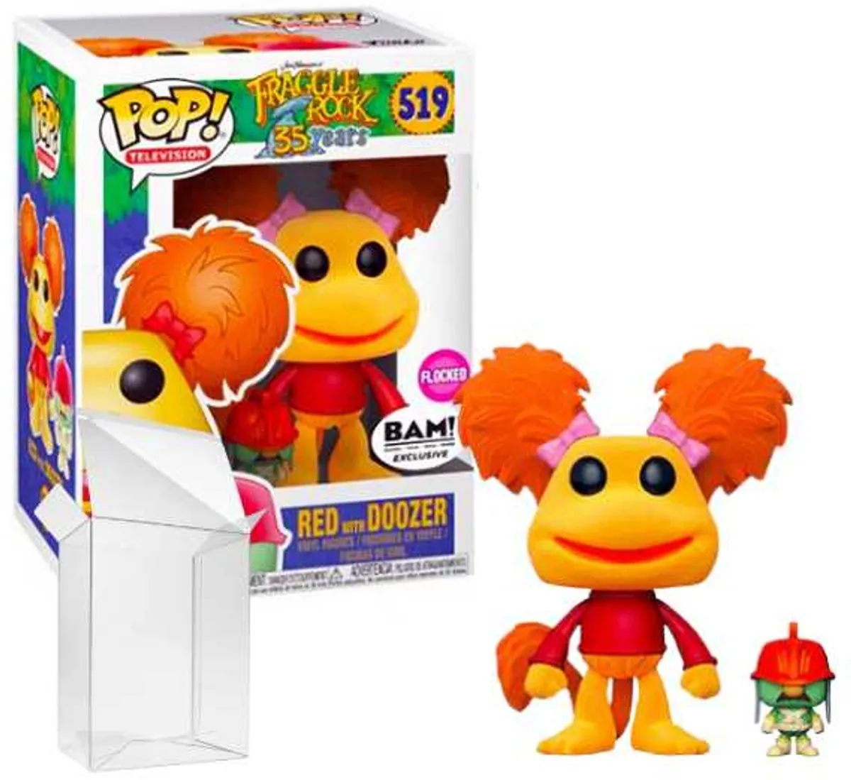 Funko POP! Fraggle Rock Red with Doozer Flocked 519