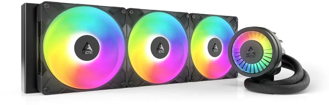 Arctic Pro 420 A-RGB Koelkit - ACFRE00185A - 3 Ventilatoren - Zwart