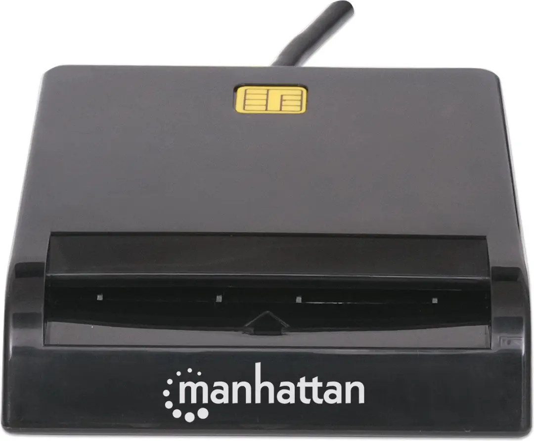Manhattan Kaartlezer USB 2.0 - Zwart