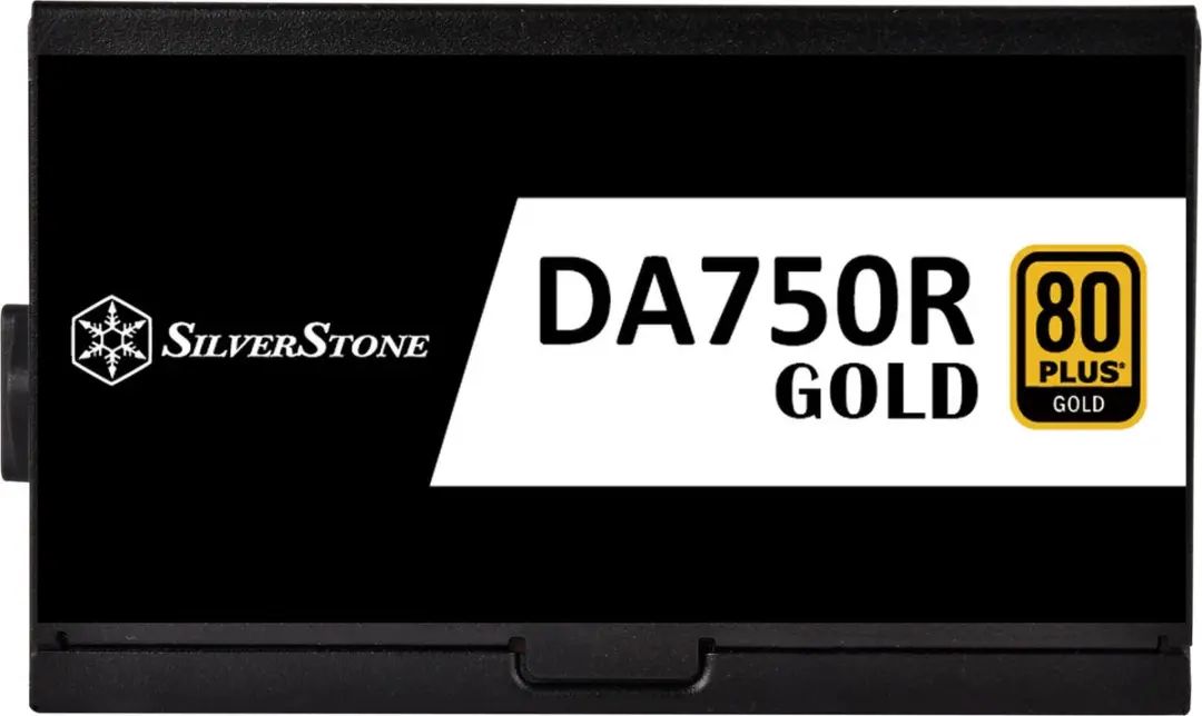 SilverStone DA750R Gold Voeding 750W - Modulair - Zwart