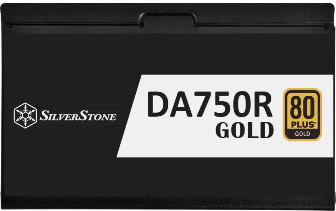 SilverStone DA750R Gold Voeding 750W - Modulair - Zwart