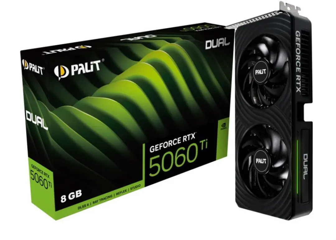 Palit GeForce RTX 5060 Ti NE7506T019P1-GB2062D Videokaart