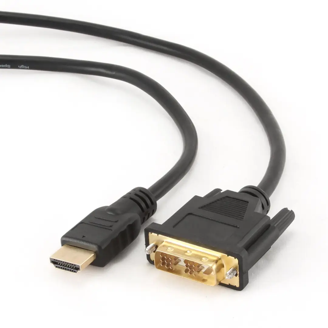 Cablexpert CC-HDMI-DVI-10 HDMI-DVI Adapterkabel - Zwart