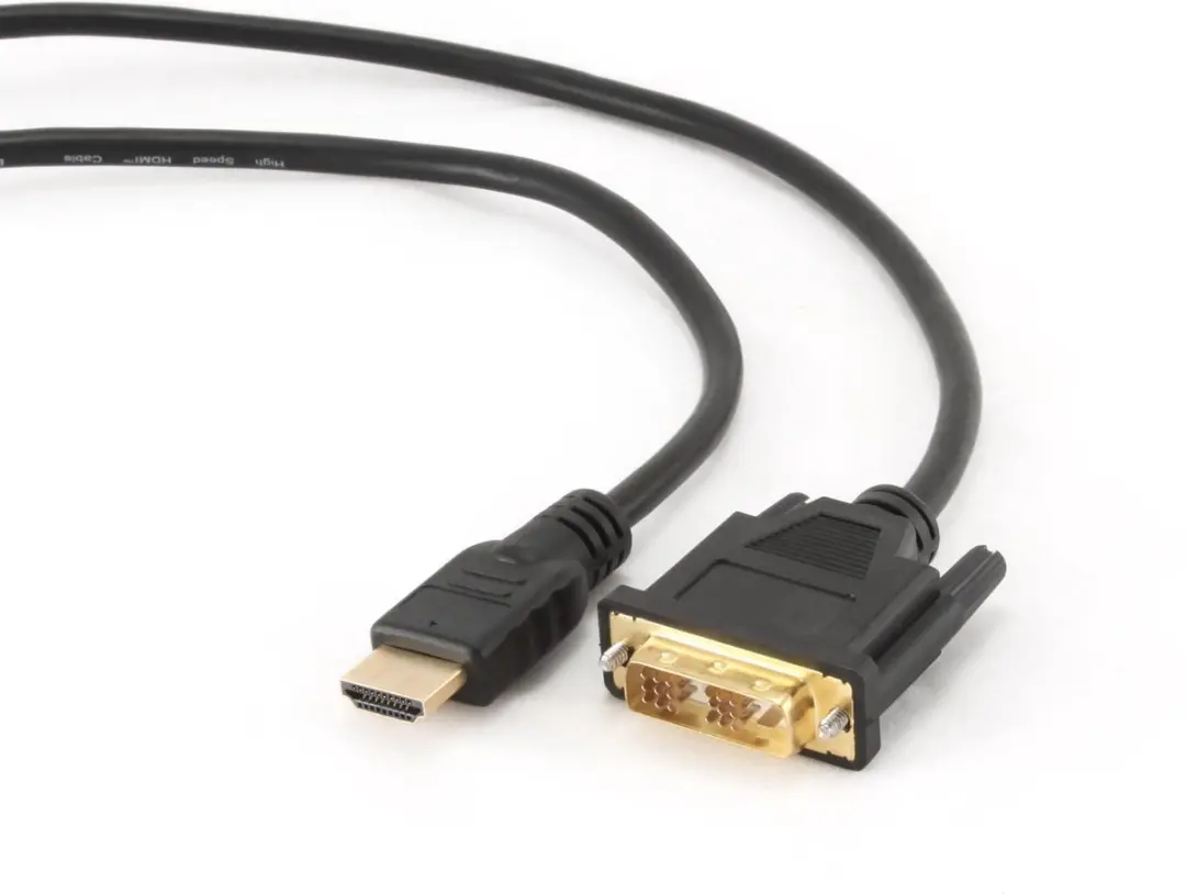 Cablexpert CC-HDMI-DVI-10 HDMI-DVI Adapterkabel - Zwart