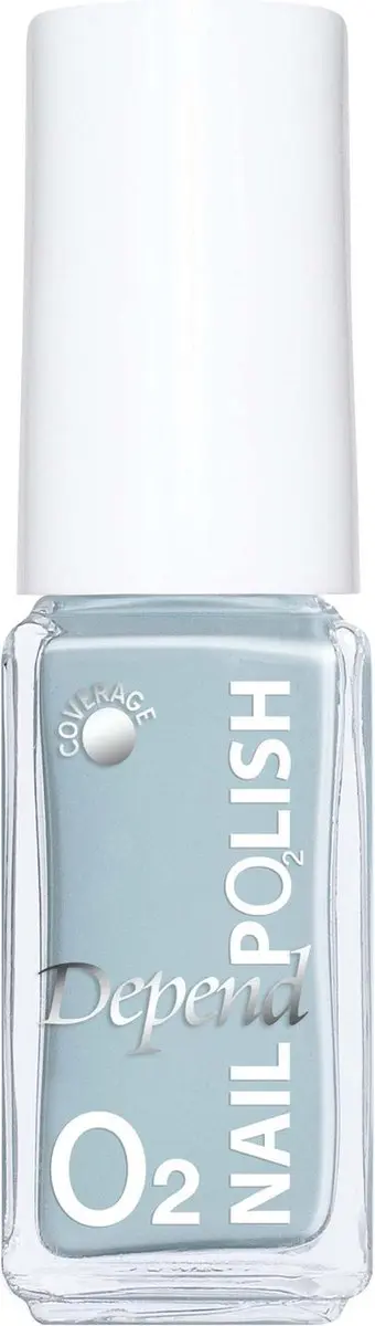 Depend Cosmetics O2 Nagellak 648 Lichtblauw/Grijs 5ml